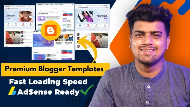 Best Blogger Templates of 2023 SEO Ready, Fast Loading, AdSense Friendly | Premium Template